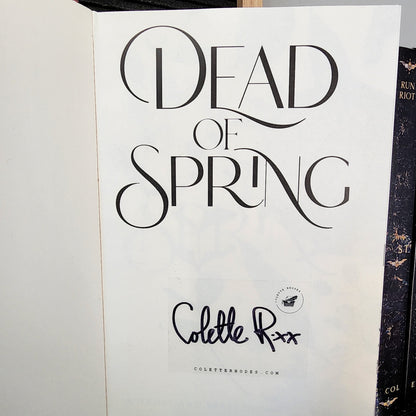 Dead of Spring Bookplate Set