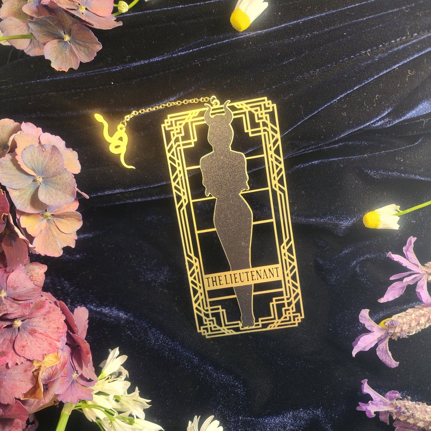 Gula Brass Bookmark - The Lieutenant
