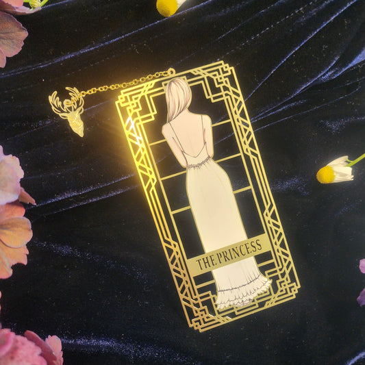 Acedia Brass Bookmark - The Princess