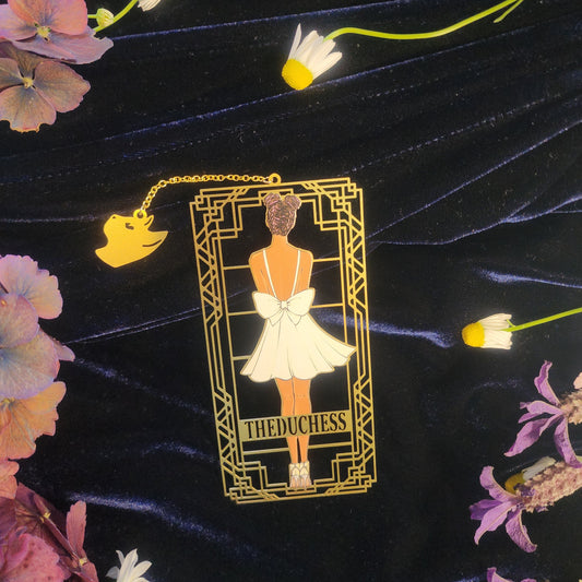 Avaritia Brass Bookmark - The Duchess